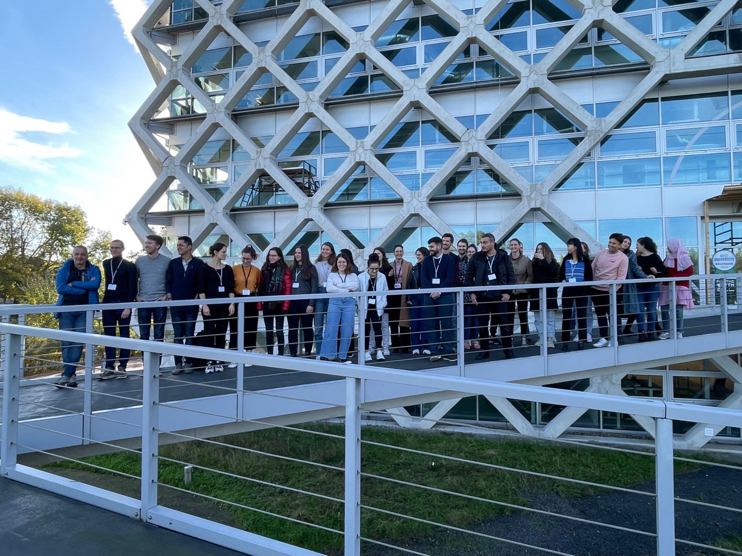 Group photo at WUR